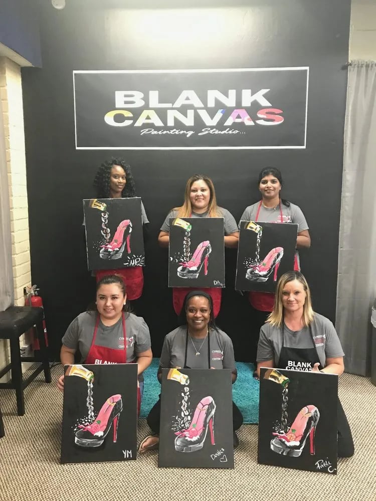 Blank Canvas Painting Studio image