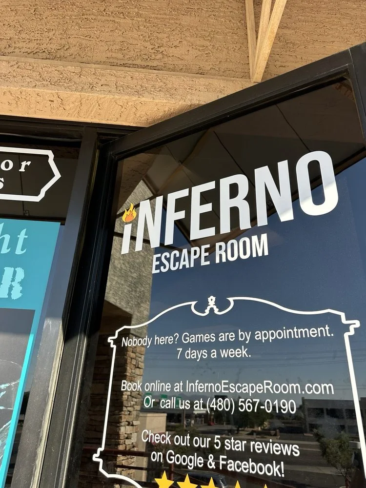 Inferno Escape Room image