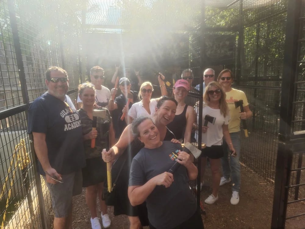 Celtic Axe Throwing At Armadillo Den  image