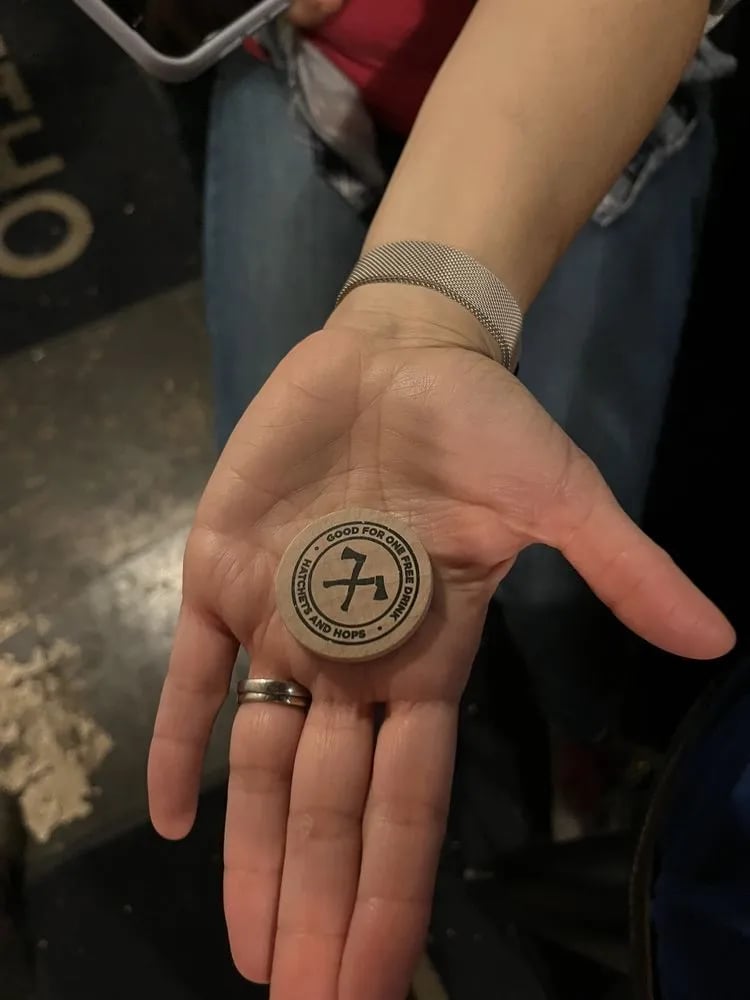 Hatchets & Hops - Black Rock Axe Throwing image