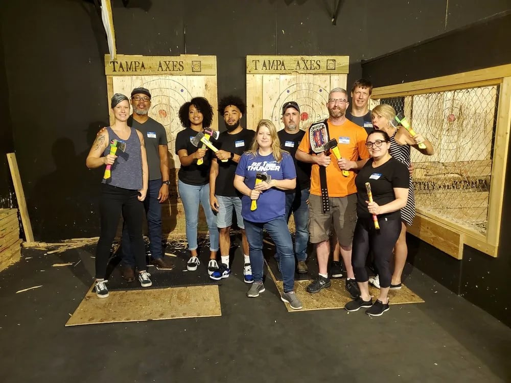 Axe Throwing Tampa image