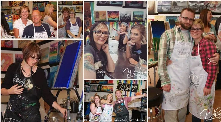 Whimsy Paint and Sip Art Studio image