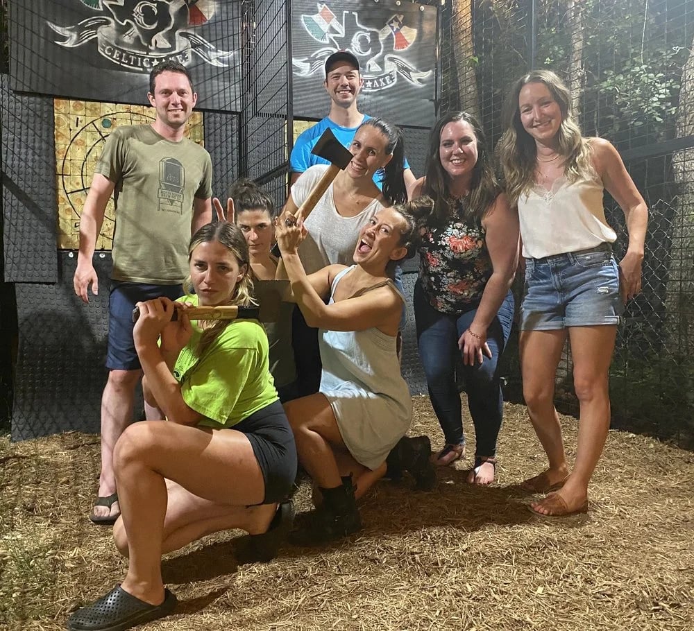 Celtic Axe Throwing At Armadillo Den  image