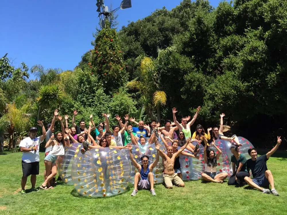 Silicon Valley Bubble Soccer image