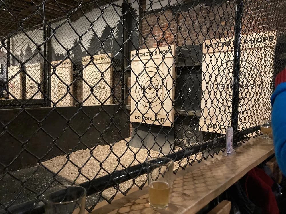 Hatchets & Hops - Downtown Axe Throwing image