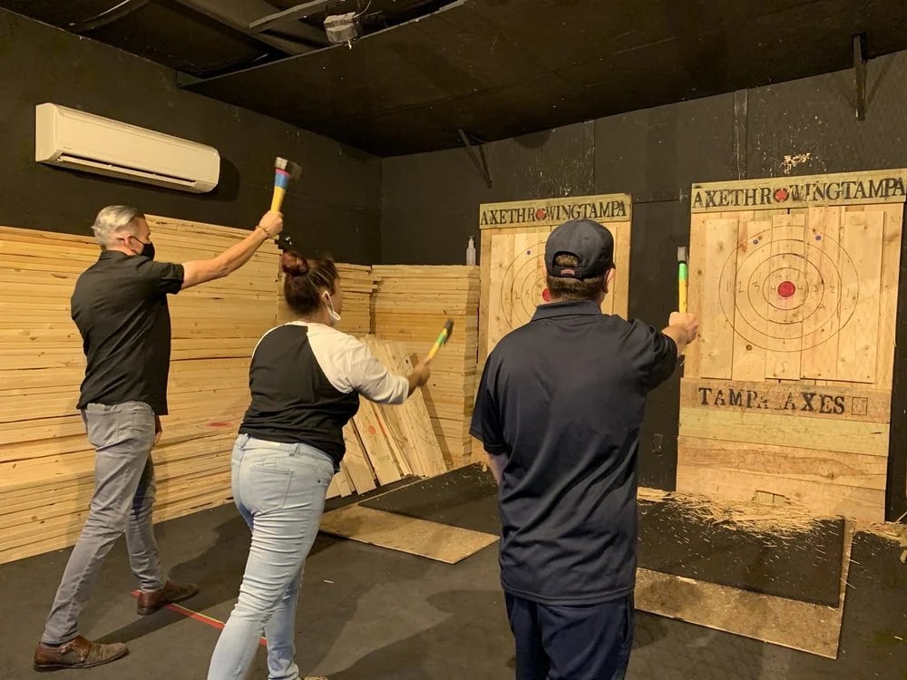 Axe Throwing Tampa image