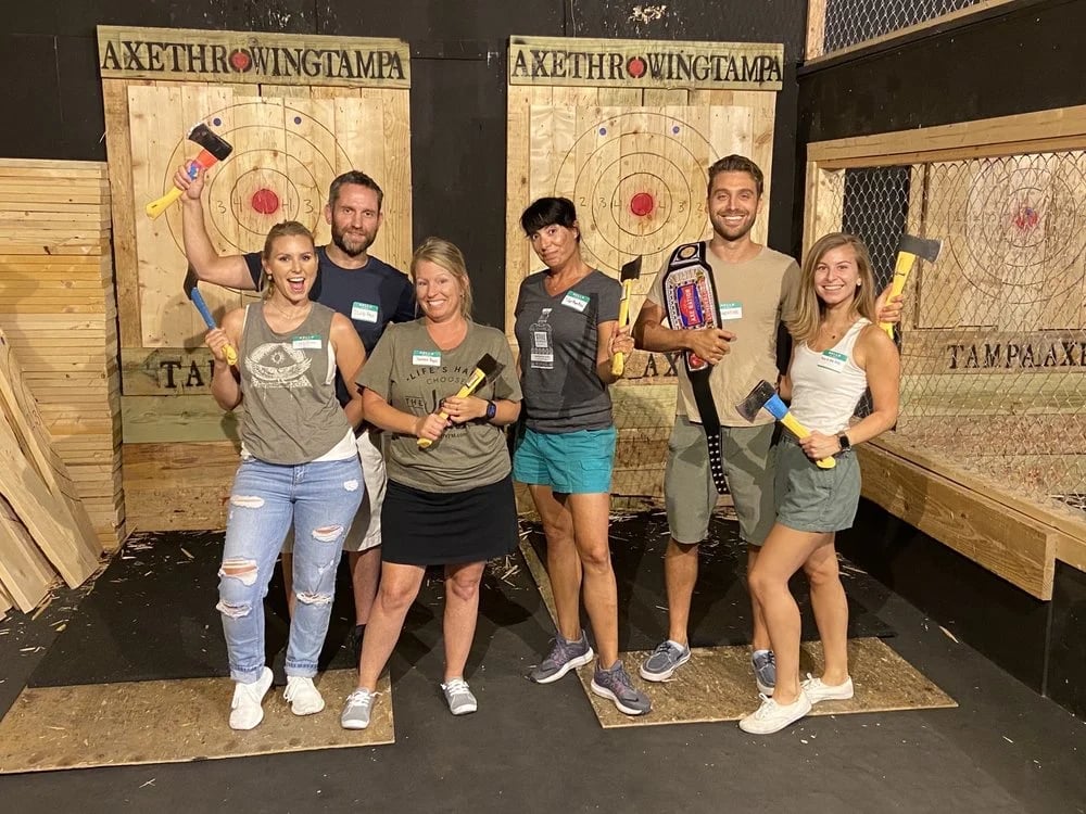 Axe Throwing Tampa image