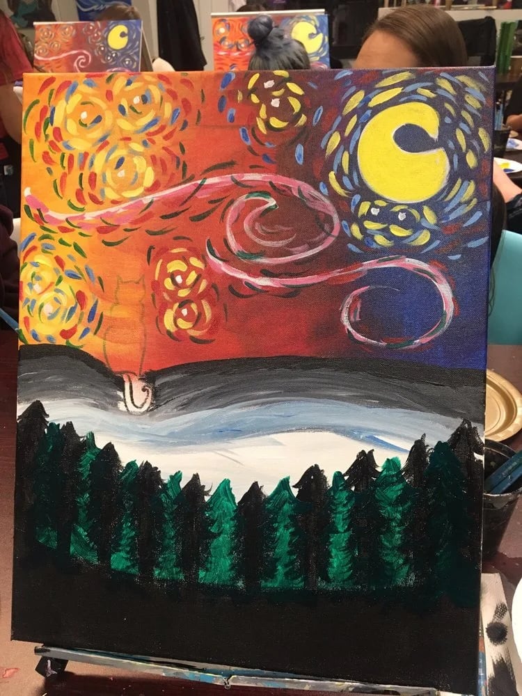 Sparks Art Paint Party image