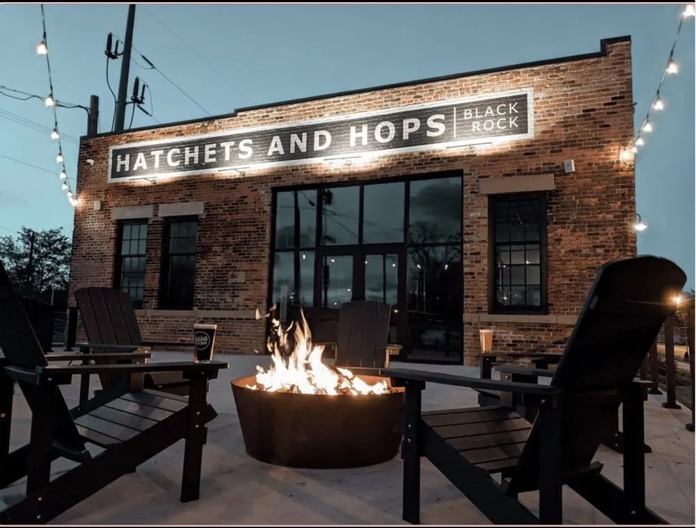 Hatchets & Hops - Black Rock Axe Throwing image