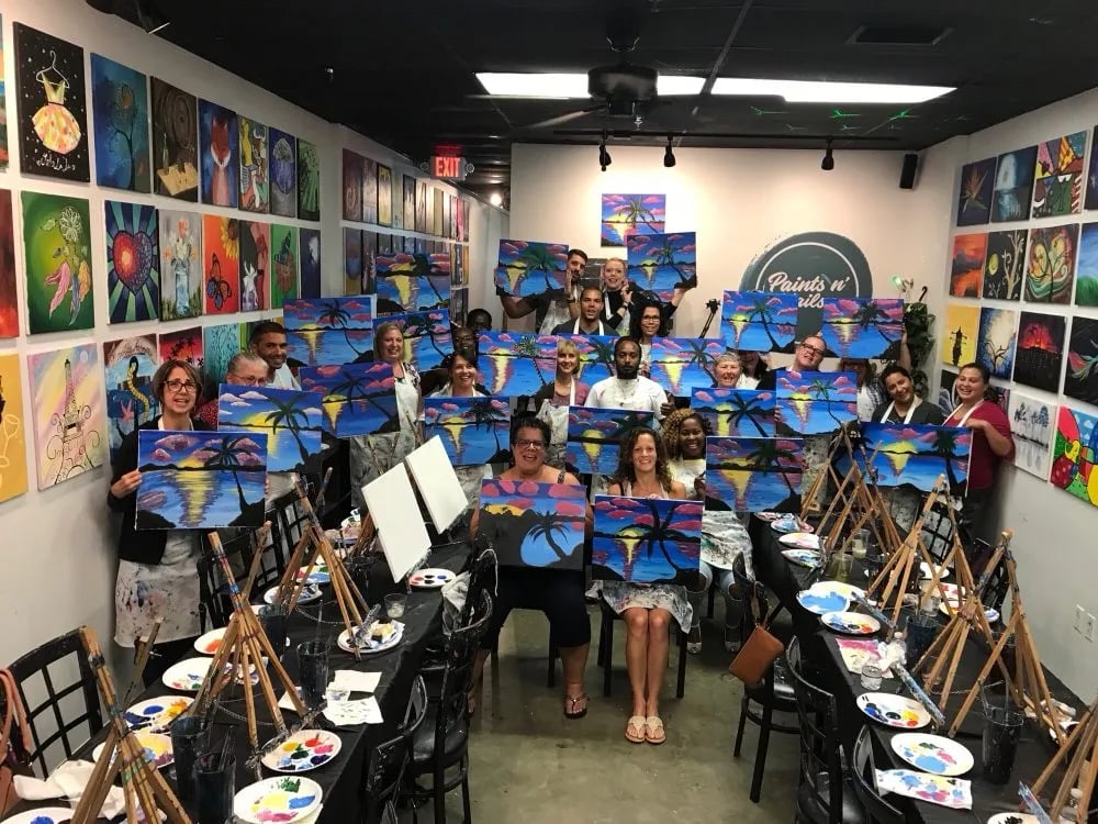 Paints n Cocktails image