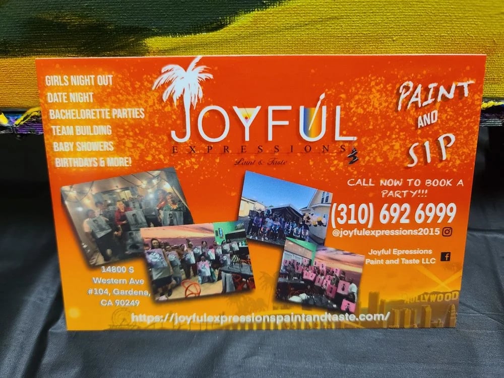 Joyful Expressions Paint and Taste image