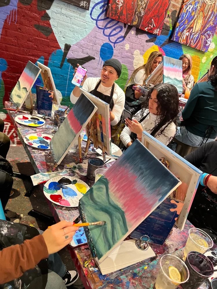 Paint and Sip LIVE image