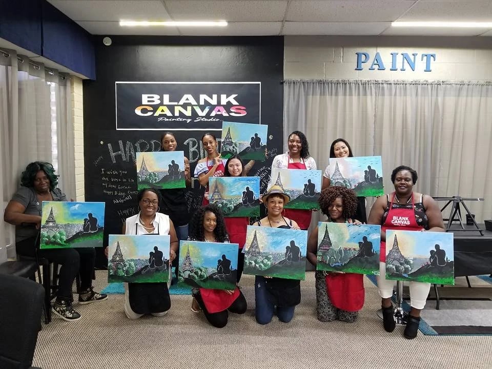 Blank Canvas Painting Studio image