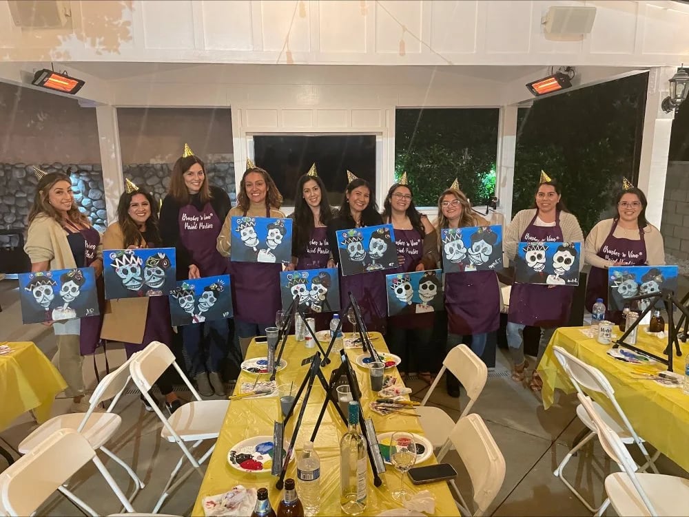 Brushes N' Vino Mobile Paint Parties image