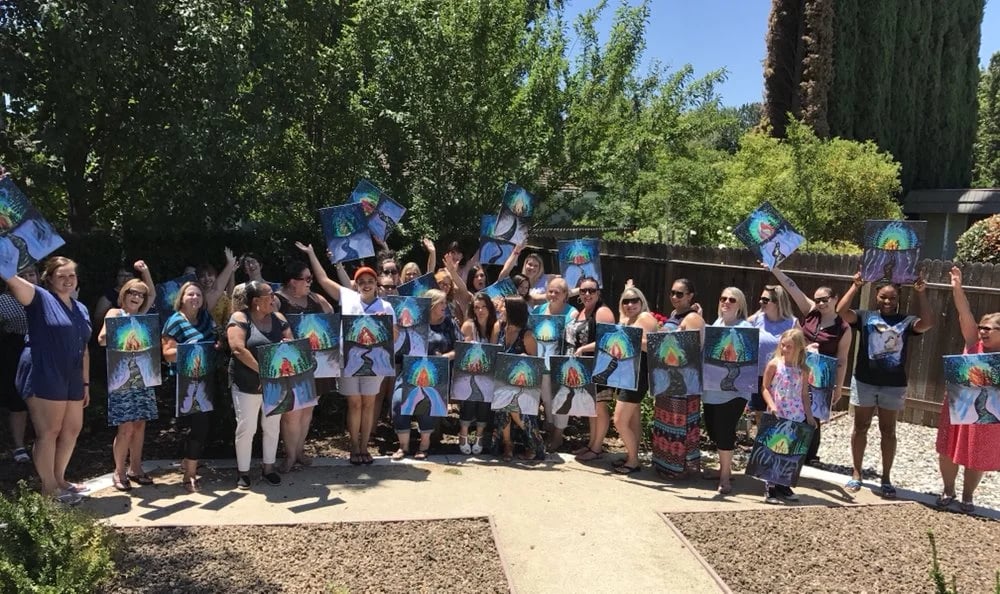 VanGo Girl Paint Parties image