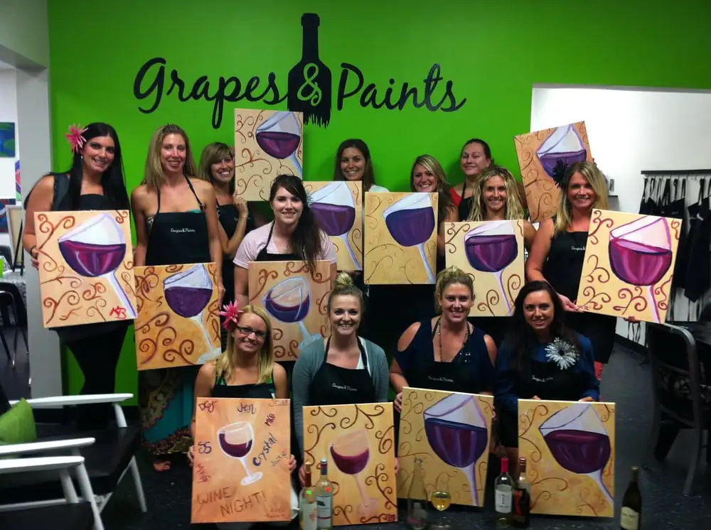 Grapes & Paints image