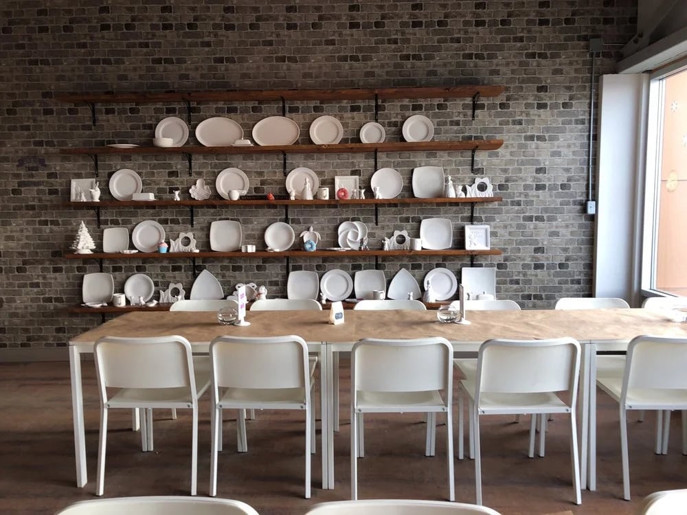 Clay & Cupcakes A Sweet Place To Paint Pottery image