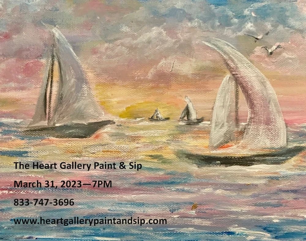 The Heart Gallery Paint & Sip image