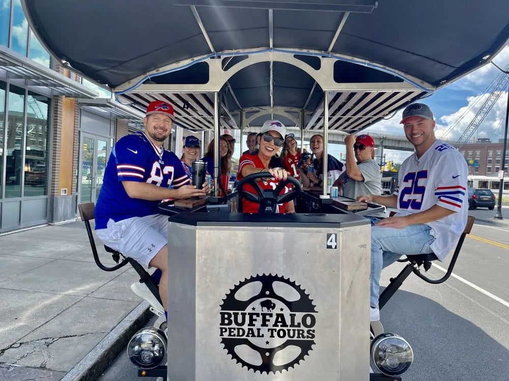 Buffalo Pedal Tours image