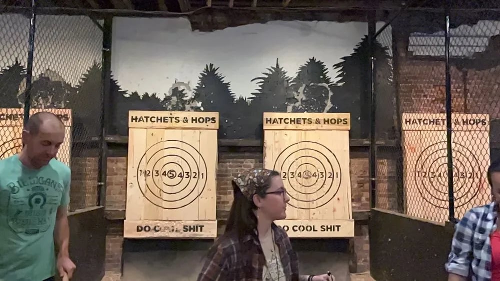 Hatchets & Hops - Black Rock Axe Throwing image
