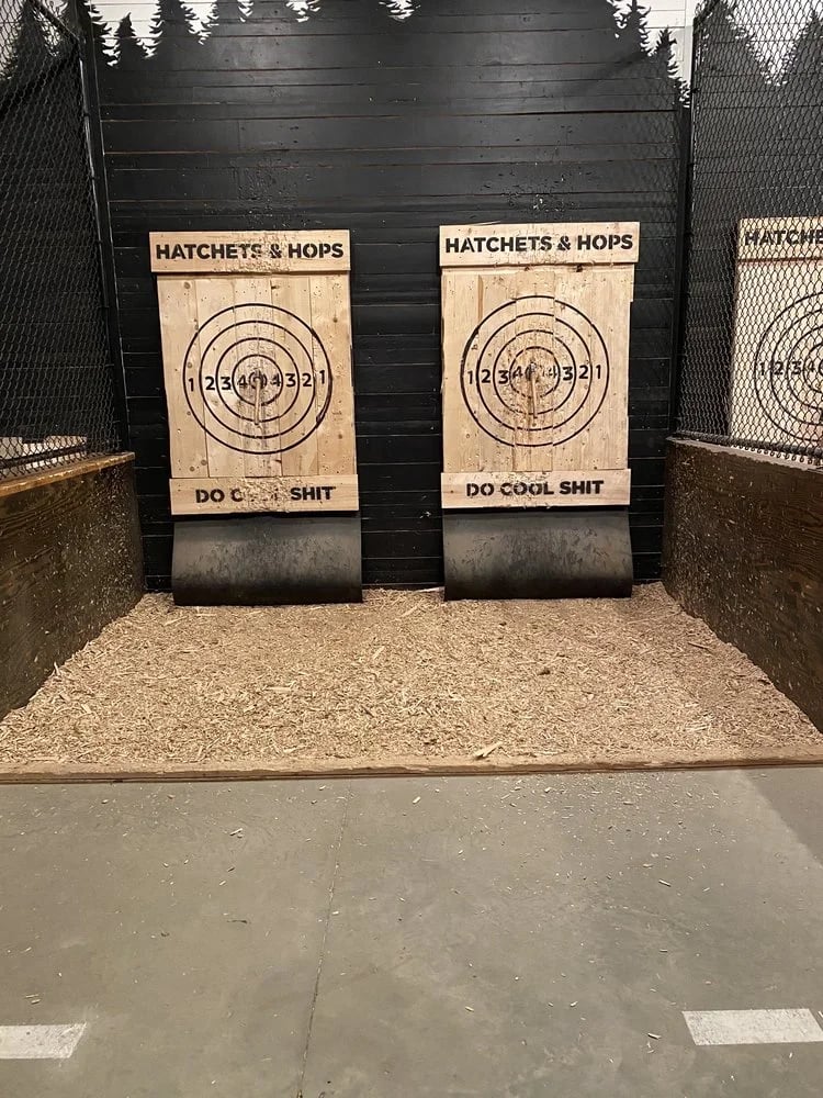 Hatchets & Hops - Black Rock Axe Throwing image