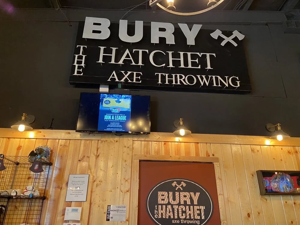 Bury The Hatchet Axe Throwing  image