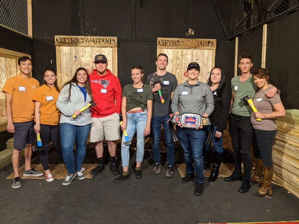 Axe Throwing Tampa image