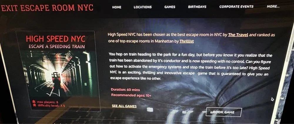 Exit Escape Room NYC image