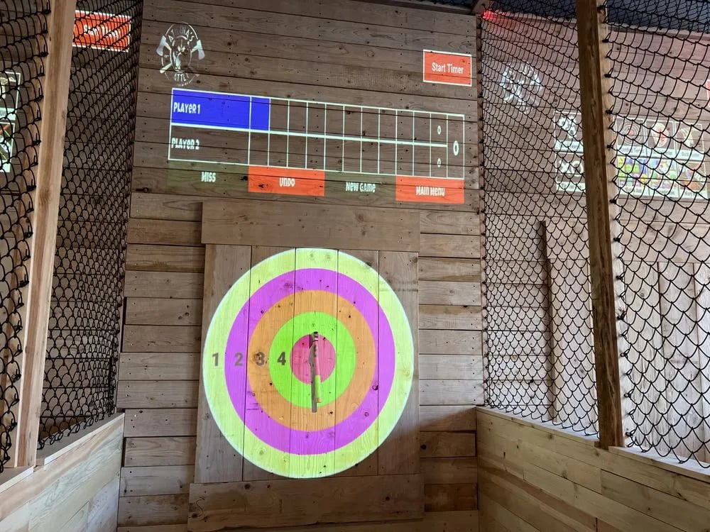 Athena's Battle Axe Throwing image