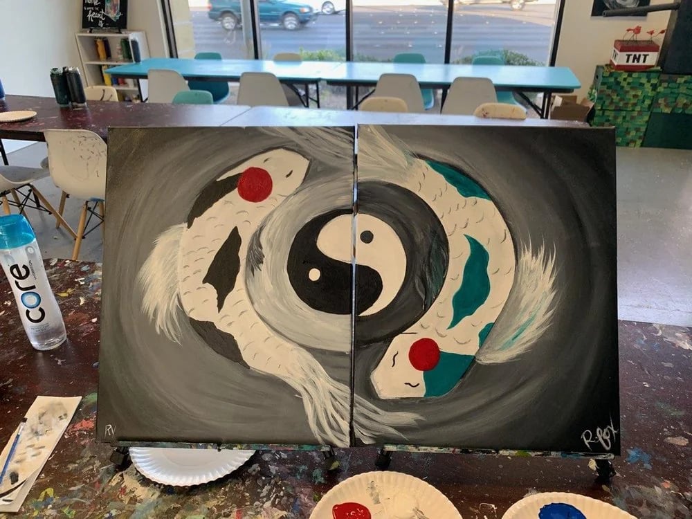 Sparks Art Paint Party image