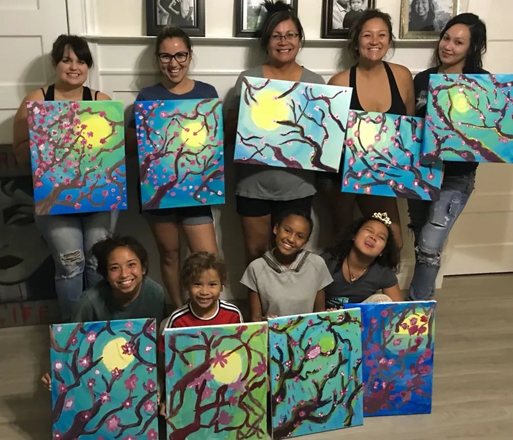 VanGo Girl Paint Parties image
