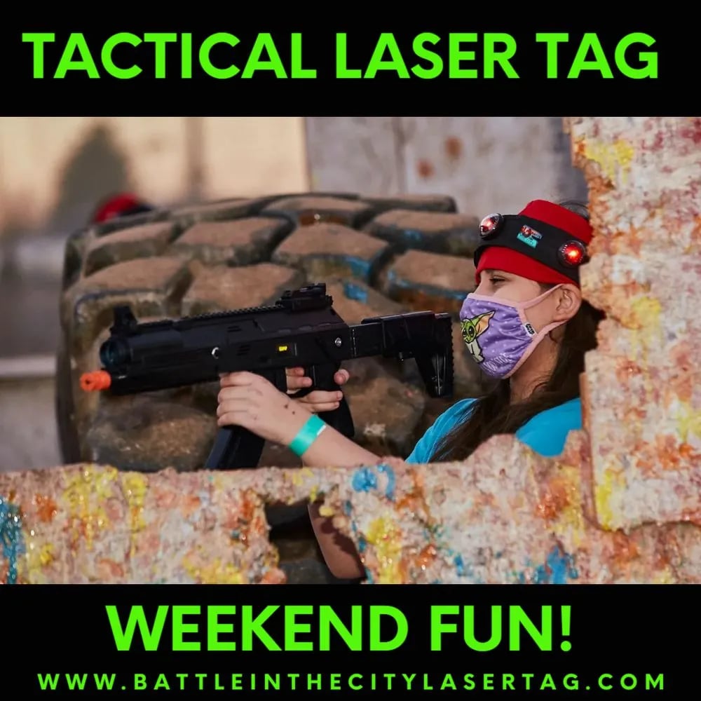 Battle in the City Elite Laser Tag image