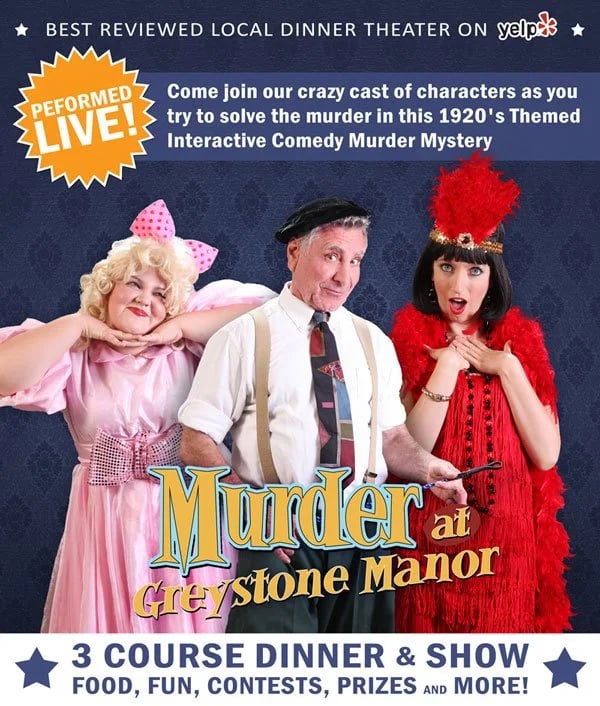 The Mystery Mansion Dinner Theater image