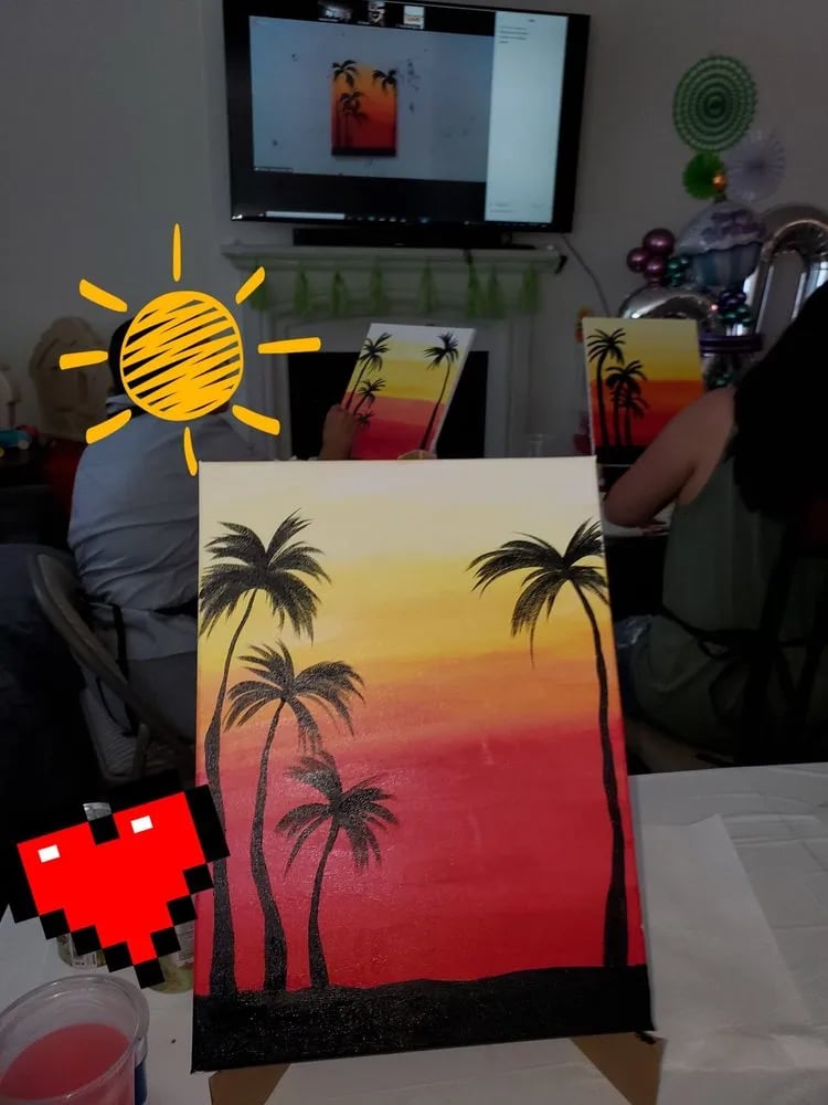 Paint and Sip LIVE image
