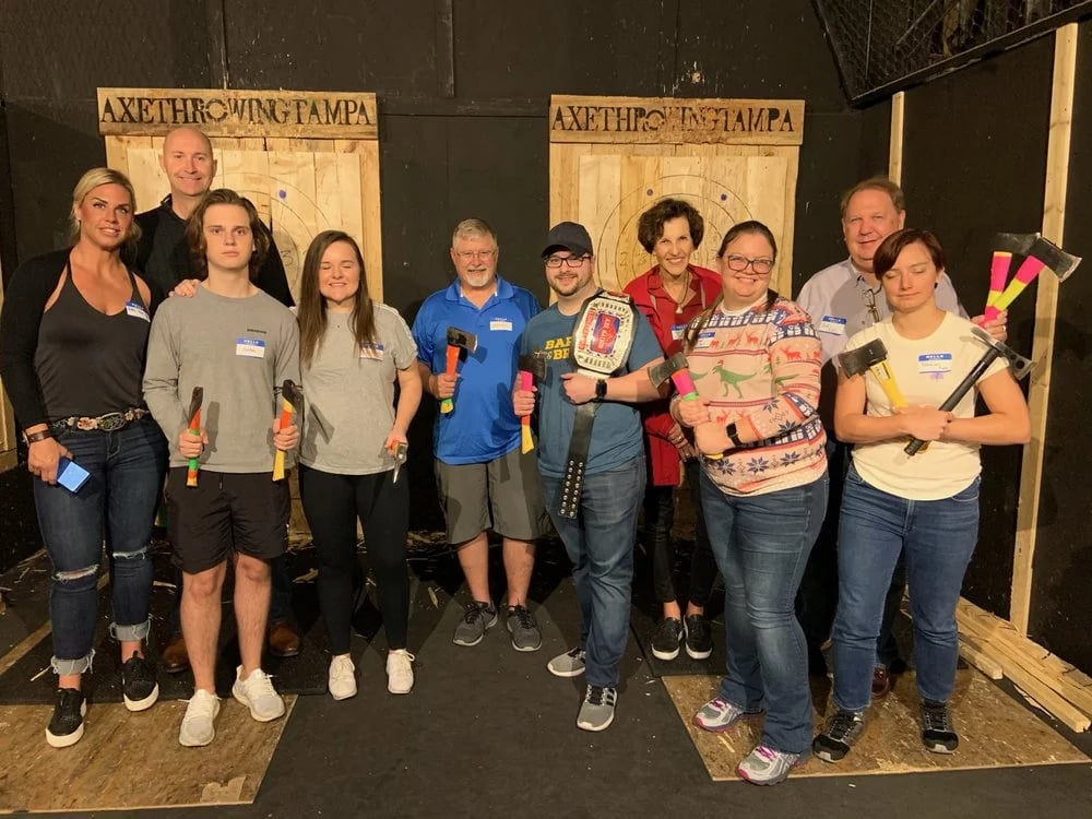 Axe Throwing Tampa image