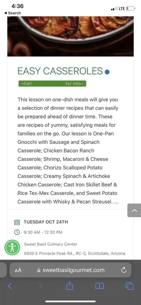 Sweet Basil Gourmetware & Cooking School image
