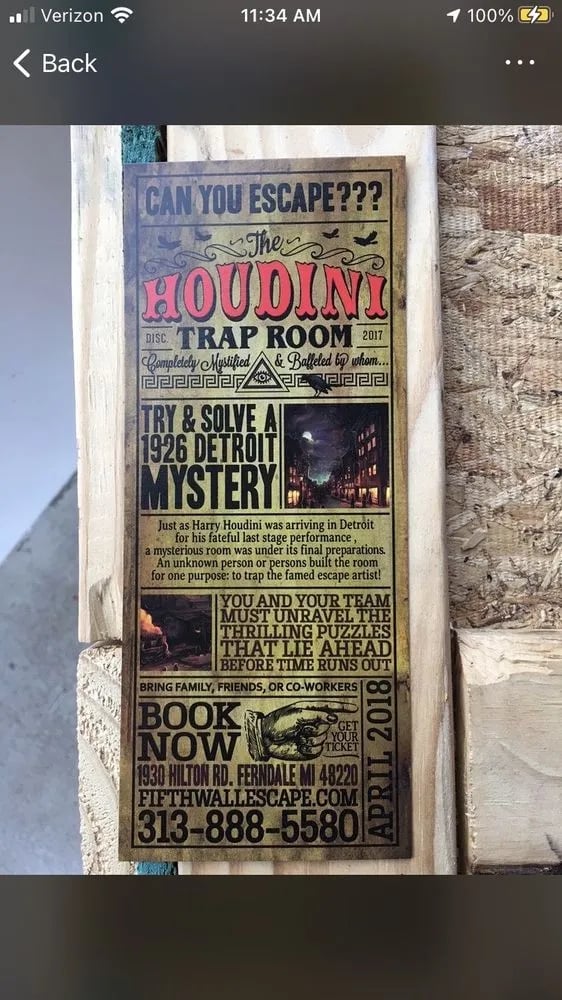 The Fifth Wall Escape Rooms image