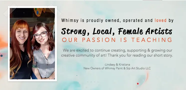 Whimsy Paint and Sip Art Studio image