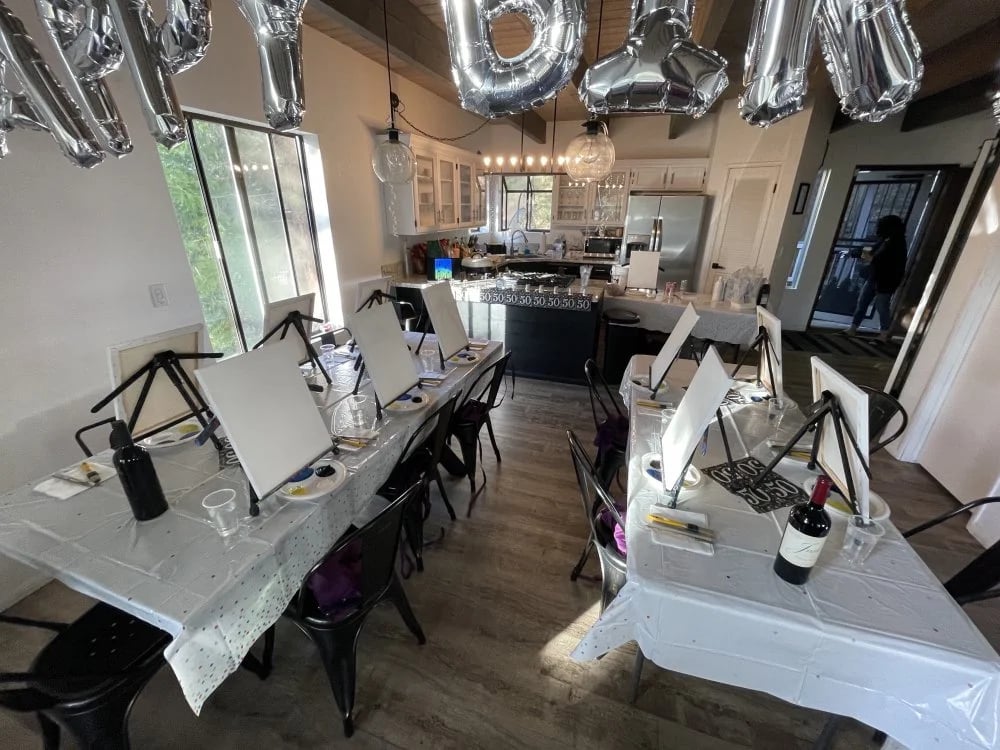 Brushes N' Vino Mobile Paint Parties image