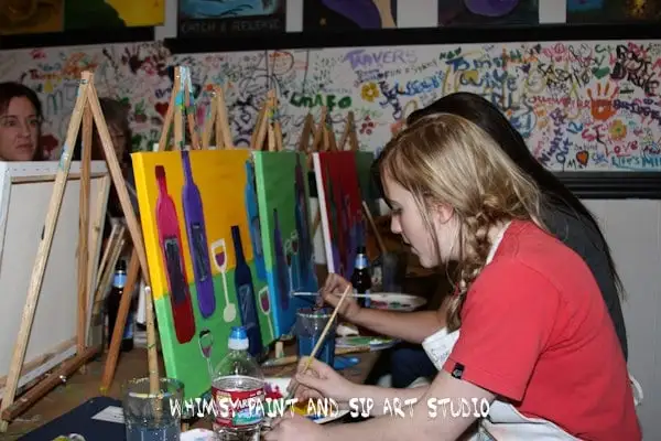 Whimsy Paint and Sip Art Studio image