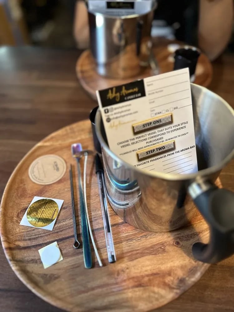 Ashy Aromas Candle Bar image