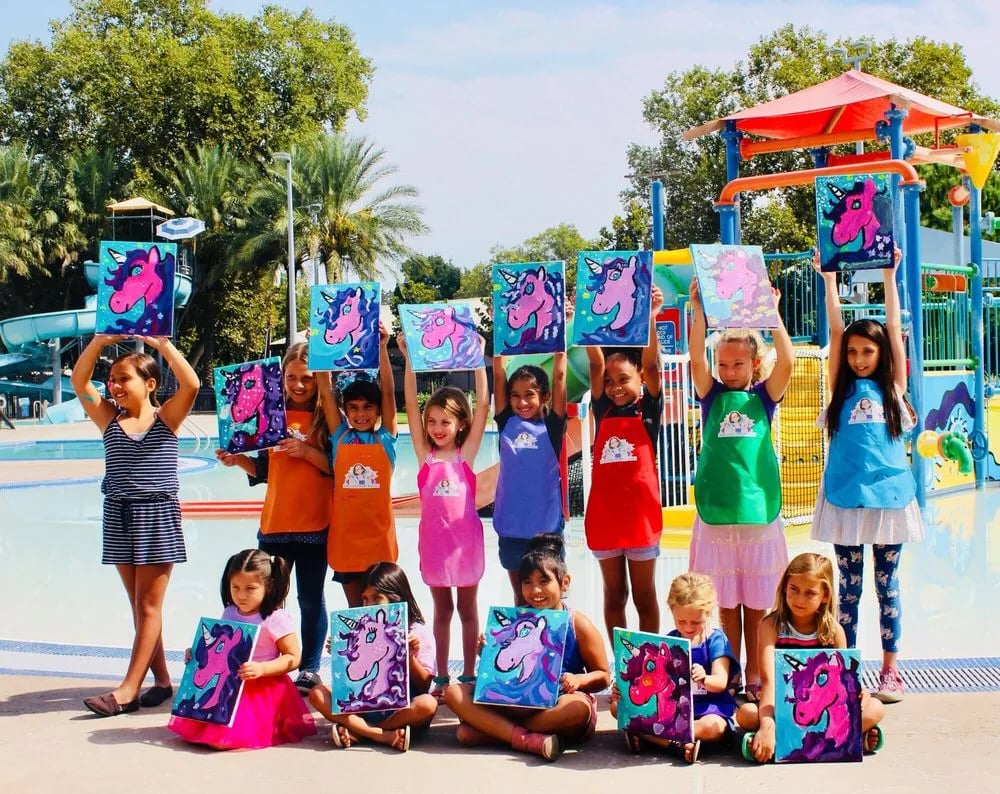 VanGo Girl Paint Parties image