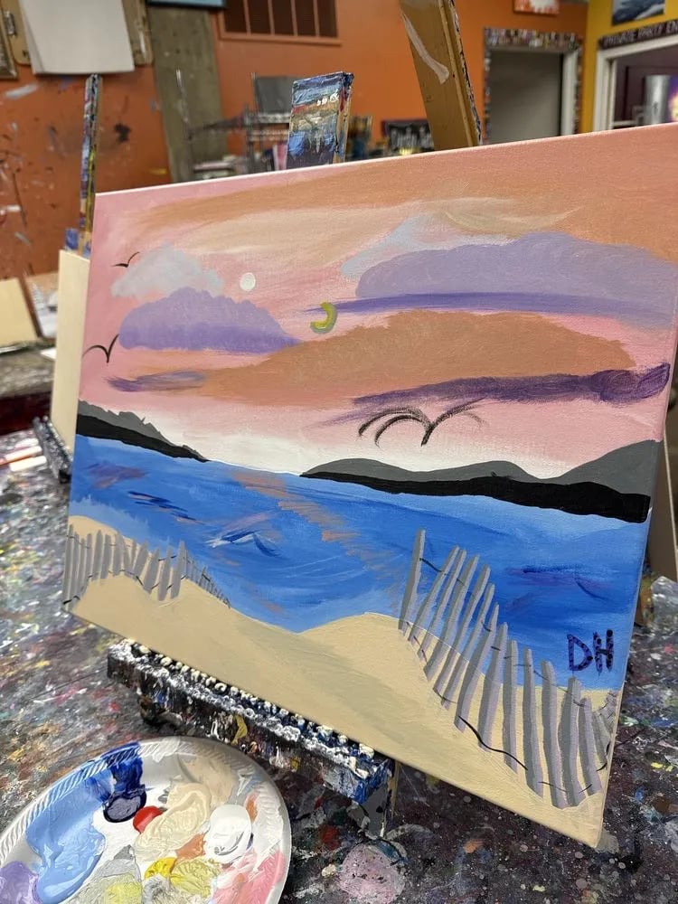 Paint and Vino image
