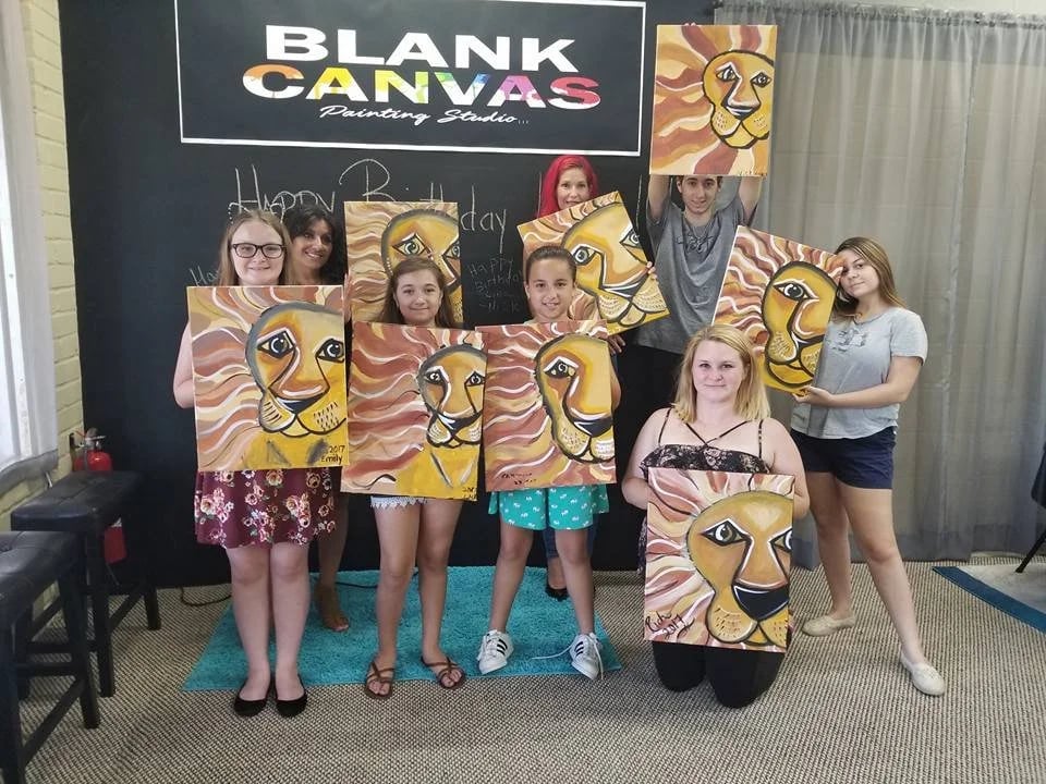 Blank Canvas Painting Studio image