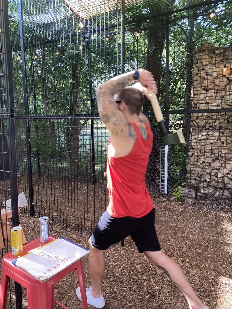 Celtic Axe Throwing At Armadillo Den  image