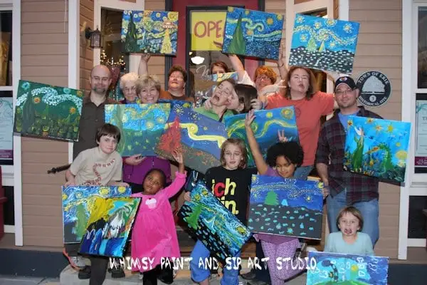 Whimsy Paint and Sip Art Studio image