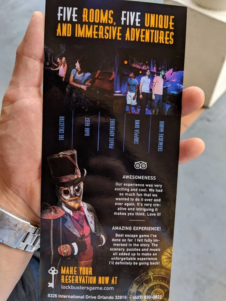 Lockbusters Escape Game image