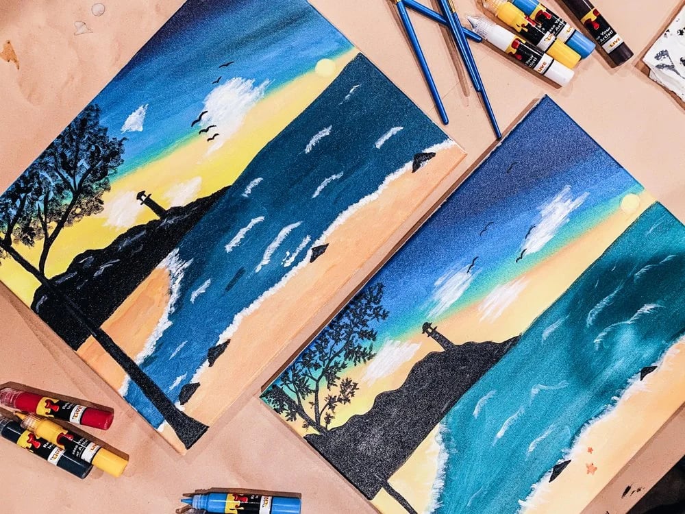 Paint and Sip LIVE image