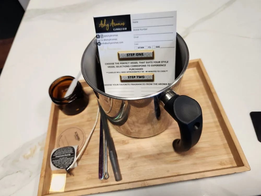 Ashy Aromas Candle Bar image
