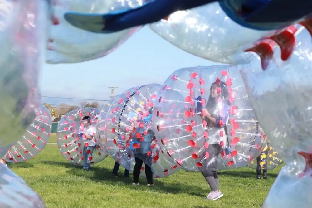 Silicon Valley Bubble Soccer image